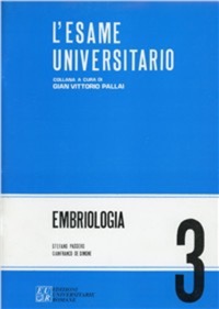 copertina di L' esame universitario - Embriologia