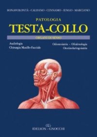 copertina di Patologia testa collo organi di senso - Audiologia - Chirugia maxillo - facciale ...