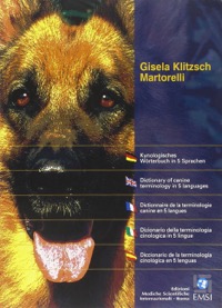 copertina di Dizionario della terminologia cinologica in 5 lingue