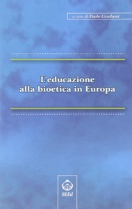 copertina di L' educazione alla bioetica in Europa