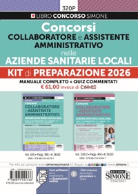copertina di Concorsi collaboratore e assistente amministrativo nelle aziende sanitarie locali ...