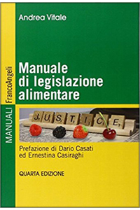 copertina di Manuale di legislazione alimentare