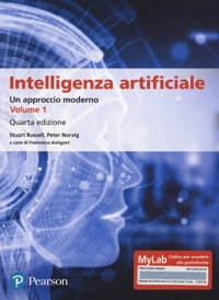 copertina di Intelligenza artificiale -  Un approccio moderno - Ediz . mylab