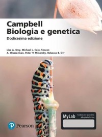 copertina di Campbell - Biologia e genetica - Con MyLab