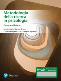 copertina di Metodologia della ricerca in psicologia ( con MyLab )
