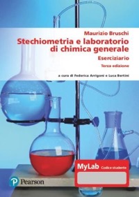 copertina di Stechiometria e laboratorio di chimica generale - con MyLab