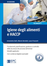 copertina di Igiene degli alimenti e HACCP - Aggiornato alle più recenti disposizioni legislative ...