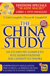 copertina di The China Study EDIZIONE SPECIALE 30 Anni + DVD Omaggio