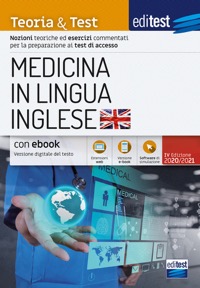 copertina di EdiTest - Medicina in Lingua Inglese - Teoria e Test - Nozioni teoriche ed Esercizi ...