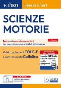 copertina di EdiTest Scienze motorie - Teoria e Test - Teoria ed esercizi commentati per la preparazione ...