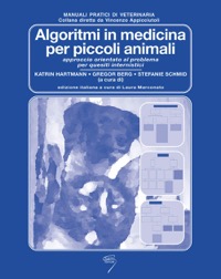 copertina di Algoritmi in medicina per piccoli animali - approccio orientato al problema per quesiti ...