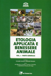 copertina di Etologia applicata e benessere animale - Parte generale