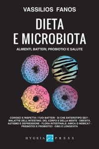 copertina di Dieta e microbiota - Alimenti, batteri, probiotici e salute