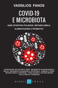 copertina di Covid-19 e microbiota . Asse intestino - polmone , metabolomica , alimentazione e ...