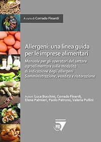 copertina di Allergeni: una linea guida per le imprese alimentari - Manuale per gli operatori ...