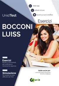 copertina di Eserciziario commentato per i test di ammissione a Bocconi e LUISS - Con  versione ...