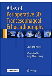 copertina di Atlas of Perioperative 3D Transesophageal Echocardiography - Cases and Videos