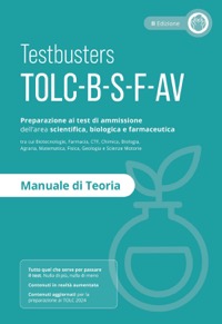 copertina di Testbusters TOLC B - S - F - AV. Preparazione ai test di ammissione dell' area scientifica, ...