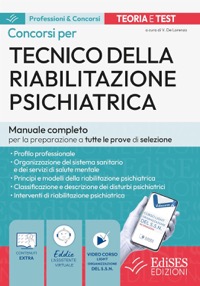 copertina di Concorsi per Tecnico della riabilitazione psichiatrica - Teoria e Test - Manuale ...
