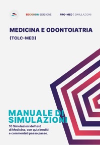 copertina di Pro - Med Medicina e Odontoiatria ( TOLC - MED ) - Manuale di Simulazioni 2024 - ...
