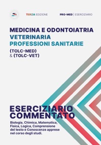 copertina di Pro - Med Medicina e Odontoiatria, Veterinaria, Professioni sanitarie ( TOLC - MED ...