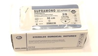 copertina di Sutura chirurgica sterile SUPRAMONO® - confezione da 12 -  USP 2 / 0  30 mm 3 / ...
