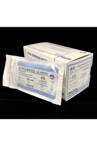 copertina di Sutura chirurgica sterile SUPRAMONO® - confezione da 12 -  USP 4 / 0  19 mm 3 / ...