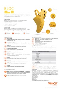 copertina di Zoccolo ospedaliero modello Bloc - unisex tg 36 Blu Medio