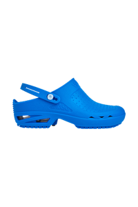 copertina di Zoccolo ospedaliero modello Bloc - unisex tg 43 Blu Medio