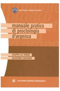 copertina di Manuale pratico di proctologia d' urgenza