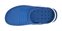 copertina di Zoccolo ospedaliero modello Clog - unisex tg 36/37 Blu Medio e Bianco