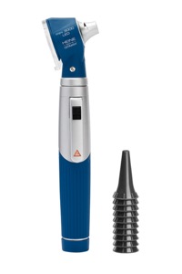 copertina di Otoscopio Heine Mini 3000 LED a luce diretta cod. D-008.70.210b Blu