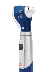 copertina di Otoscopio Heine Mini 3000 LED a luce diretta cod. D-008.70.210b Blu