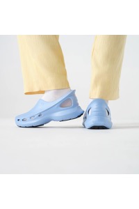 copertina di Easylite zoccoli professionali slip on tg 35-36 Azzurro