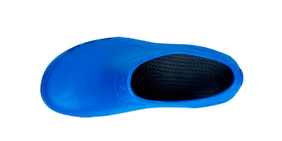 copertina di Zoccolo ospedaliero modello Everlite - unisex tg 44 Blu Medio