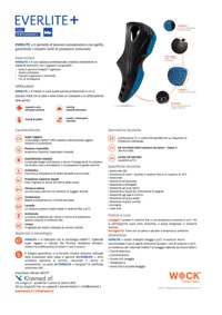 copertina di Zoccolo ospedaliero modello Everlite Plus - unisex tg 35 Blu Navy