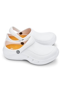 copertina di Eziprotecta - Zoccoli ultraleggeri con puntale di sicurezza in composito tg 37 Bianco