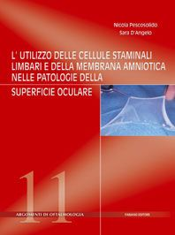 copertina di Utilizzo delle cellule staminali limbari e della membrana amniotica nelle patologie ...