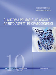 copertina di Glaucoma primario ad angolo aperto - Aspetti eziopatogenici