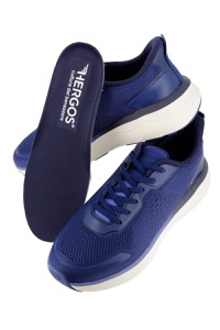 copertina di Sneaker slip-on facile da indossare, ultraleggera e antiscivolo - cod. H3840 tg 37 BLU