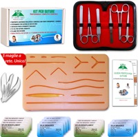 copertina di Kit suture per esercitazioni chirurgiche ( modello PRO ) - professionale, completo, ...