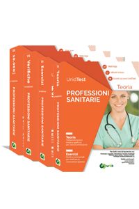 copertina di Kit completo per l' ammissione ai corsi di Laurea delle Professioni Sanitarie - Corso ...