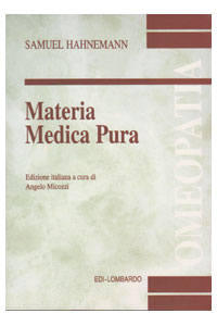 copertina di Materia medica pura