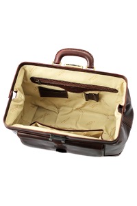 copertina di Borsa da medico in pelle modello Malpighi MARRONE