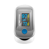 copertina di Pulsossimetro da dito Fingertip MD300CN330 colore bianco con accessori