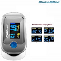 copertina di Pulsossimetro da dito Fingertip MD300CN330 colore bianco con accessori