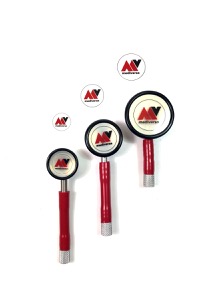 copertina di Stetoscopio Switch a 3 Campane intercambiabili - Adulto , Pediatrico , Infant . Amaranto