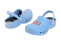 copertina di Zoccolo ospedaliero modello Nube - unisex tg 40 Azzurro