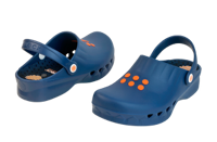 copertina di Zoccolo ospedaliero modello Nube - unisex tg 35 Blu Navy
