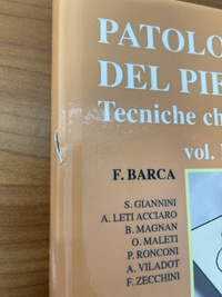 copertina di Patologia del piede - Tecniche chirurgiche ( Ottime Condizioni - D' Occasione )